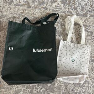2 Lululemon Tote Bags